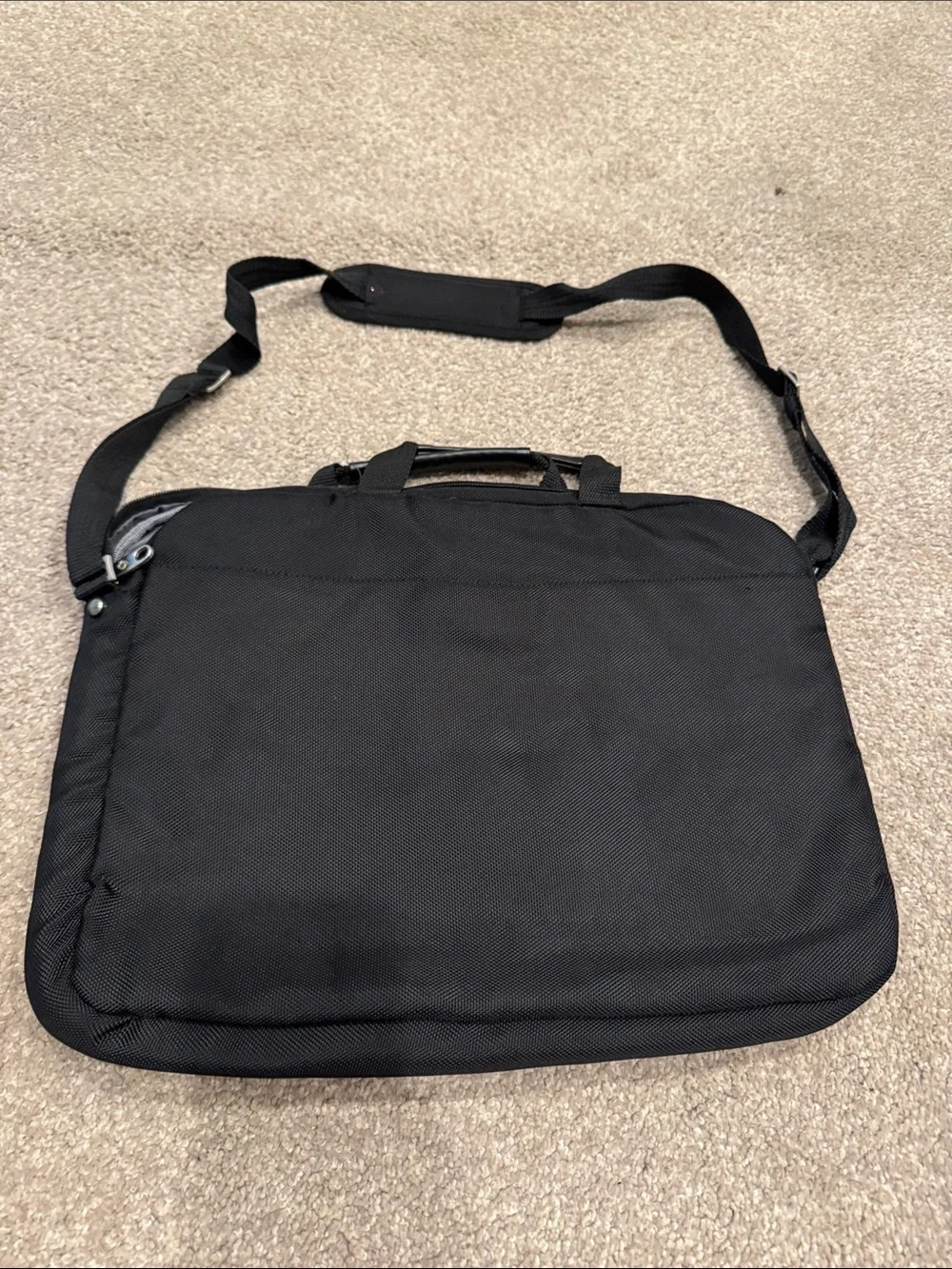 Samsonite Black Laptop Briefcase with Shoulder Strap